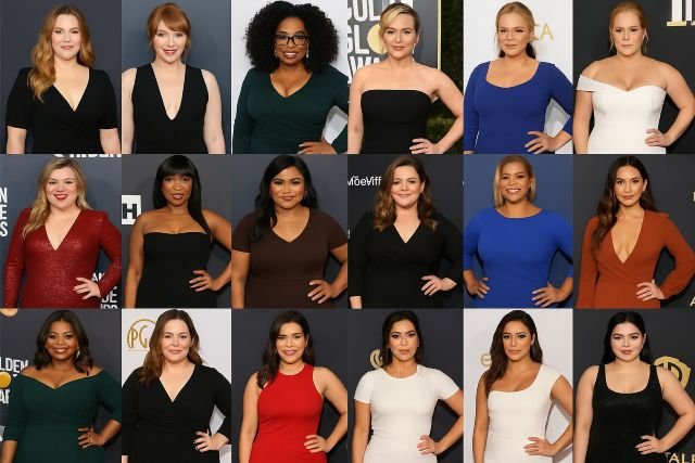 Top 15 Apple Figure Celebrities Who Rock Their Curves with Confidence