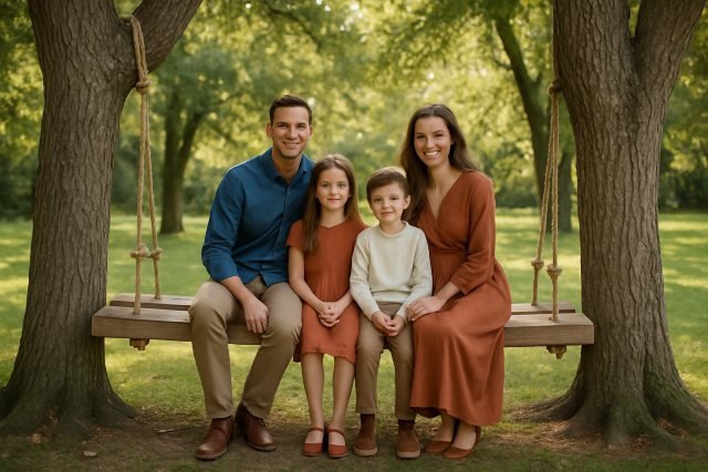 Creative Ideas for the Perfect Perch for a Family Photo Shoot